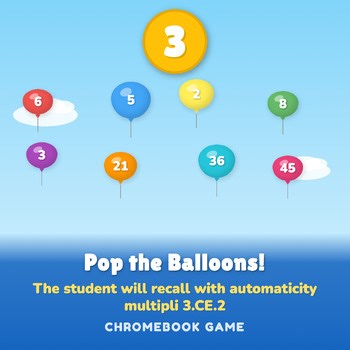 3rd Grade Multiplication & Division Math Game | Self-Checking Practice