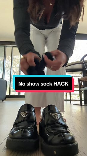 No Show Sock Hack to Keep Them in Place