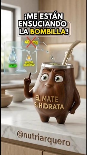 🧉 Does yerba mate dehydrate you? See how it fights back! The scientific truth here. #Mate #Health