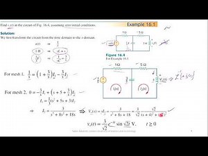 88. S-domain analysis (2): Examples