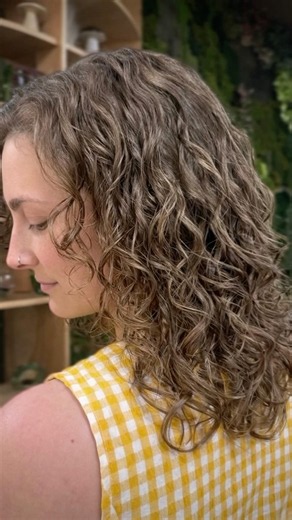 WE PERMED HER HAIR | Modern Curly Perm on Hair ➰