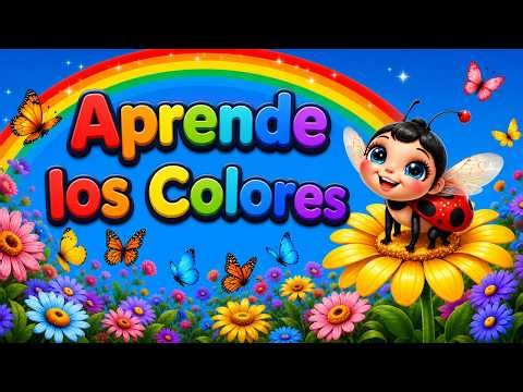 Aprende los Colores 🐞🌈 (con la Maestra Doña Lana) cumbia infantil para aprender cantando y bailando