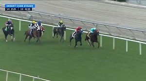 21K views · 461 reactions | CONCLUDE ($5.40) wins an exciting duel down the lane with First Peace in the $100,000 Desert Code Stakes Santa Anita Park. Trainer Phil d'Amato adds another turf stakes win to his year. Jockey Juan Hernandez scrubbed him to the wire. Congrats to the connections Little Red Feather and Madaket Stables! | FanDuel Racing | Facebook