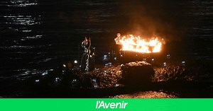 Moment suspendu lors de la cérémonie d'ouverture des JO 2024: Juliette Armanet chante "Imagine" en duo avec Sofiane Pamart (vidéo)