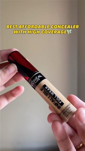 LOREAL PARIS INFALLIBLE CONCEALER | LOREAL PARIS| BEST AFFORDABLE CONCEALER |FULL COVERAGE CONCEALER