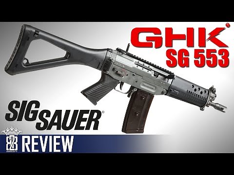 GHK SIG SG 553 GBB - Sig Sauer Swiss Arms STGW 04/07 - Airsoft German