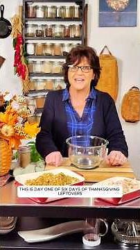 Day 1 Turkey Stuffing Casserole! #shorts #recipe