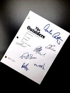 The Outsiders Movie Script Original Full Screenplay - Etsy