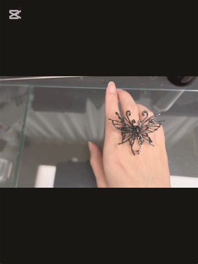 DIY Butterfly Ring with 3d pen#diy