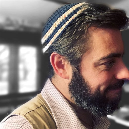Crocheted Cotton Kippah: Extra Large Jewish Head Covering - Etsy