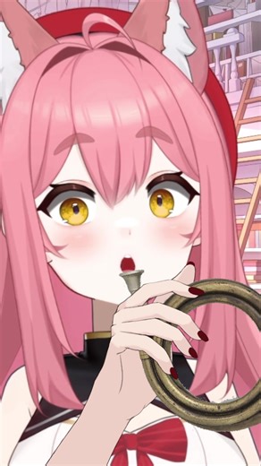 Behold the anti-swear bugle 📯 #vtuber #vtuberclips #envtuber #fypシ #twitch
