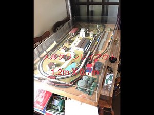 メルクリン Zゲージ レイアウト 1.2m X 0.7m 鉄道模型 Marklin layout Z Scale Model Train