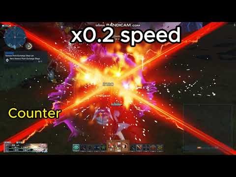 [PSO2 NGS] Knuckles Double 5th Step Attack
