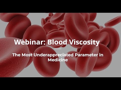 The Importance of Measuring Blood Viscosity