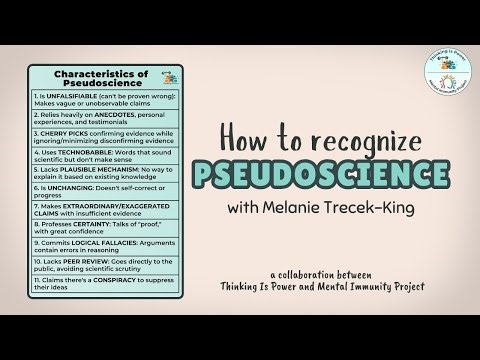 How to Recognize Pseudoscience