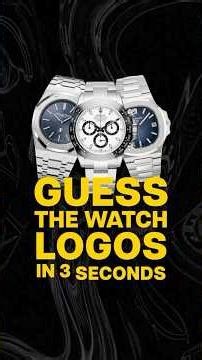 GUESS These WATCH Logos In 3 Seconds #shorts #viral