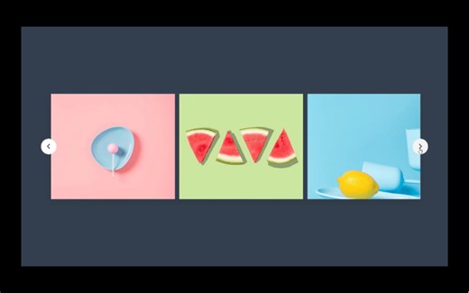 清新简约的图片Slider支持拖拽及移动端【附源码】