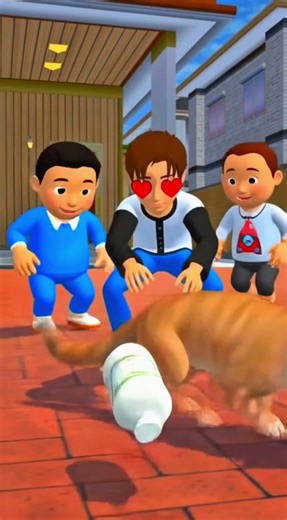 Pertengkaran Kucing dan mio🐈 🤣_shorts _sakuraschoolsimulator _shortsvideo _viral.