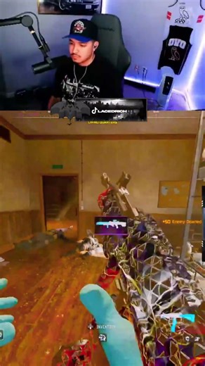 buddy got tossed by the door LMFAO #warzone #gaming #twitch #cod #callofduty #fyp #foryou