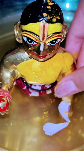 Laddugopal ka isnan❤️…#mereladdugopal #krishna #kanhaiya #new #morning #seva #shortvideo #viral