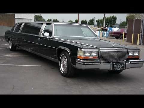 1987 Cadillac Brougham De Elegance Limo limousine For Sale
