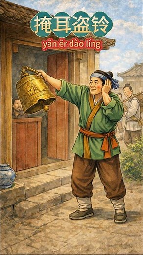掩耳盗铃 | 中华成语故事 (Chinese Idiom Stories)