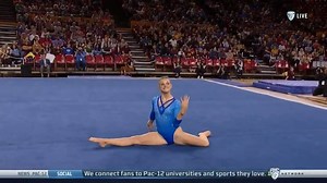 This Bruin made the most of her opportunities freshman year, scoring 9.875 on her first two competitive routines. The future is bright for Emma Andres! #SundaySpotlight | #GoBruins | UCLA Gymnastics