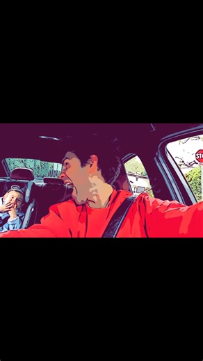 KJ Apa on Instagram: "Standard Wednesday morning drop off. (Wasn’t driving obviously)"