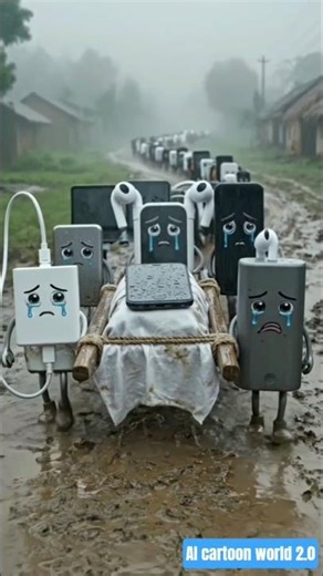 💔 Mobile Ka Antim Sanskar 😢 | Emotional Gadget Funeral | AI Cinematic Video #death #mobile