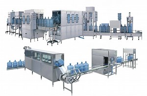 [Hot Item] 20L Preenchimento de Água Machine/5gallon Máquina de Engarrafamento Linha de Produção de Água Mineral