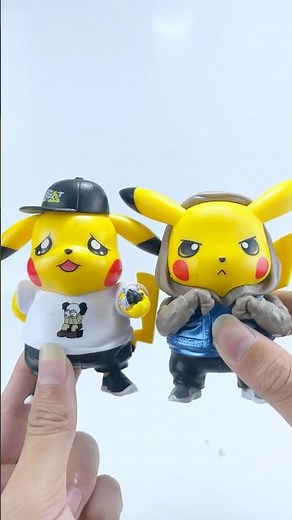 Satisfying Unboxing and Review Pikachu Toys Cute Fun ASMR Video #shorts #toys #pikachu #pokemon