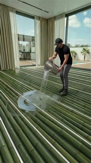 This Floor Changes When the Lights Turn On ✨ Incredible Epoxy Floor TransformationWatch this u