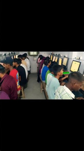 Students Lab Class में Computer Practice करते हुए #shorts