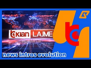 TV Klan Lajme intros evolution