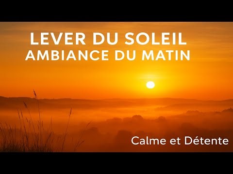 Lever du soleil 🌅 | Ambiance du matin pour bien commencer la journée – Calme et Détente