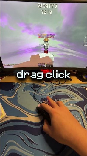 Butterfly Click vs. Drag Click #shorts