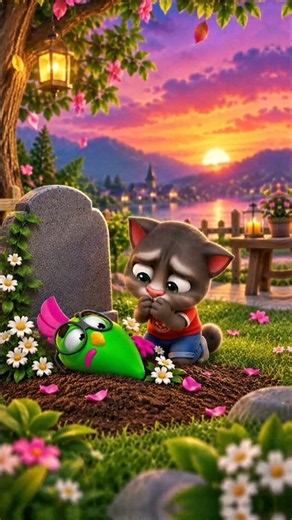Tom Lost His Best Friend 😭💔 | Talking Tom Emotional Story #shorts