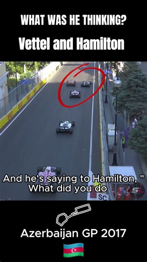 WHAT WAS HE THINKING? 🤯 #F1 #Formula1#F1Shorts #SebastianVettel #LewisHamilton