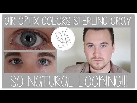 Air Optix Colors Contact Lenses: Sterling Gray Review