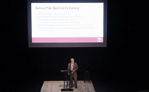 Robert Shiller Belief and the Economy @Chicago Humanities Festival