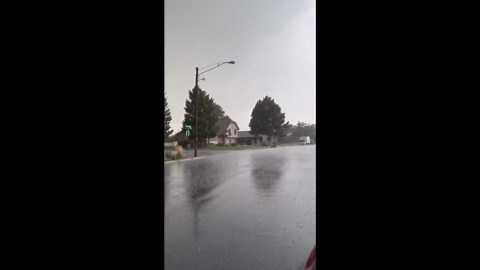 Heavy rainstorm soaks Washington Terrace, Utah