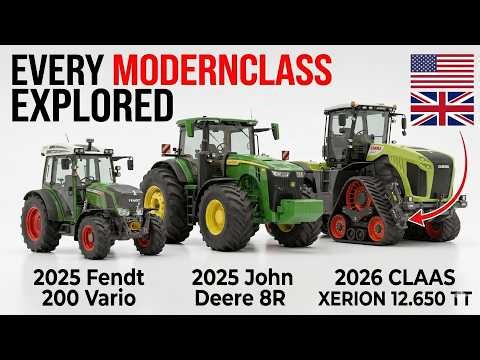 Every Modern Tractor Class Ever Built Explained