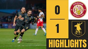 6.3K views · 110 reactions |  The action from Saturday's 1-0 win over Stevenage in the Emirates FA Cup. #Stags ⚫ | Mansfield Town Football Club | Facebook