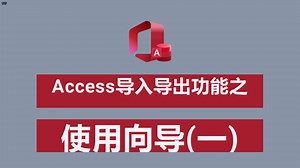 Access导入导出功能之使用向导(一)
