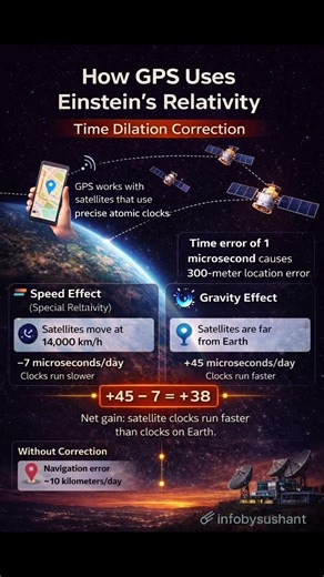 Einstein Makes Your GPS Work