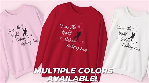 Firefighter Christmas 2025 Sweatshirt, Firefighter Christmas Gifts, Female Firefighter, Firewoman Sweatshirt, Fire Chief Apparel