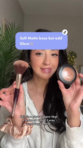 Glow Finish on Matte Base Using MAC Global Glow Highlighter