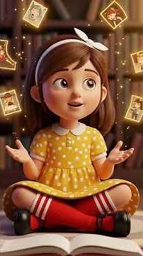 "The Magical Library That Came Alive!” #storytime #mindfulpresence #animation