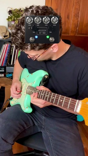 Some blues with the Browne Protein, Backing track by Quist on YT #guitar #solo #blues