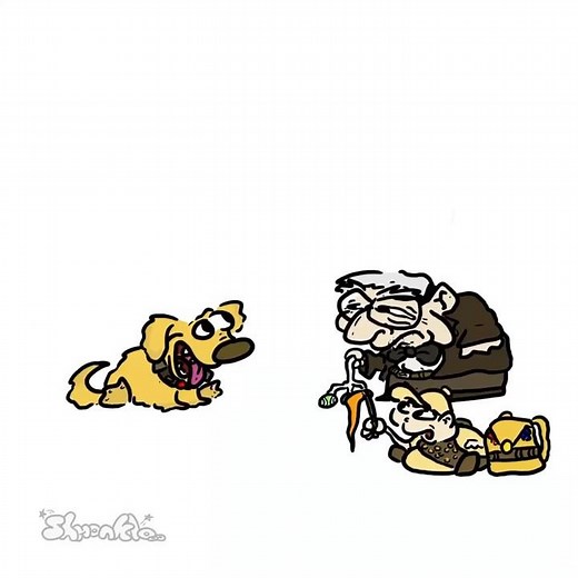 Squirrel Joke By Up Dug :) #animation #up #pixar